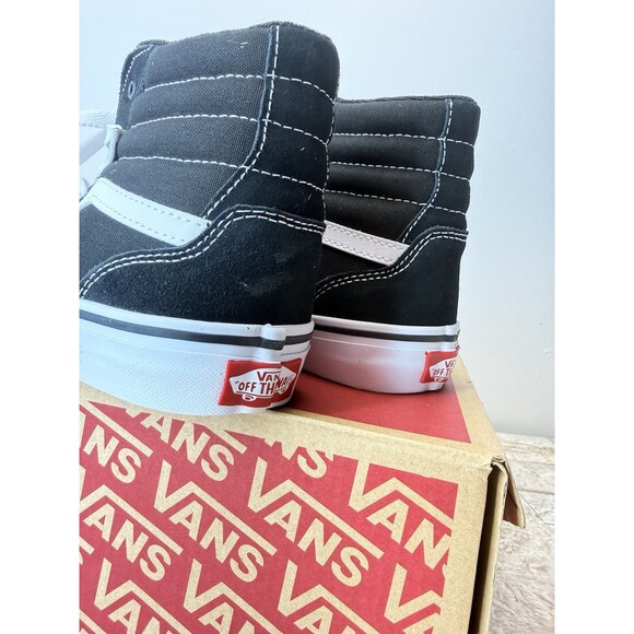VANS Filmore Hi Teens High Top Suede Shoes Black White Size US 6 main image 11